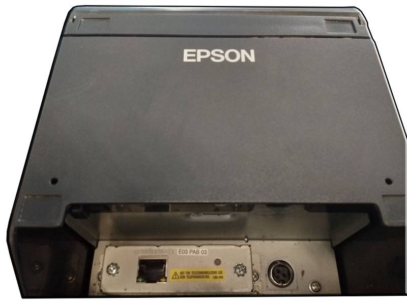 Epson Thermal Receipt Printer TMT82 (Lan Port)(Used Unit)