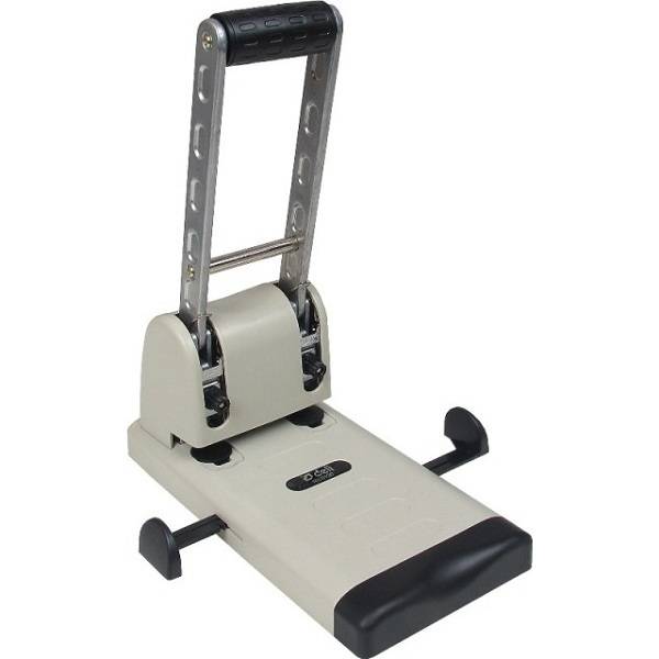 Heavy Duty Puncher Deli 0130 2Holes 100 Sheets (FREE Spare Punching Mat)