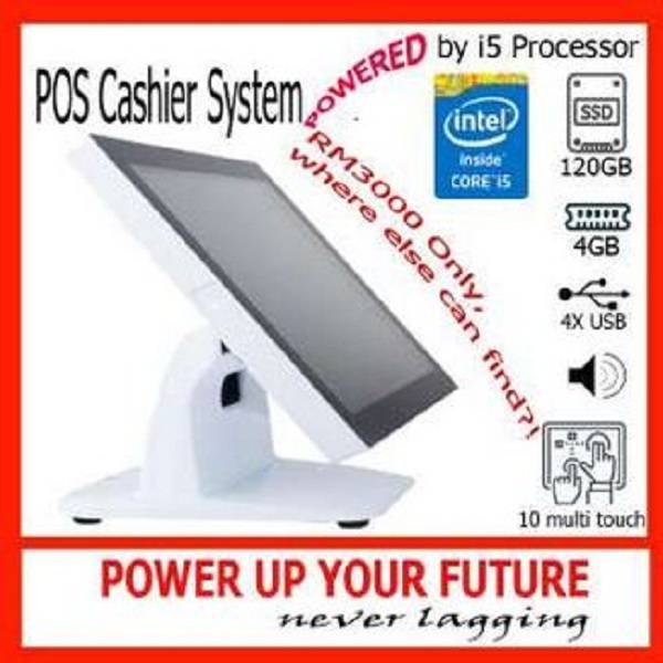 Intel i5 POINT OF SALES POS SYSTEM ALL-IN-ONE FNB RETAIL CASHIER TOUCH ...