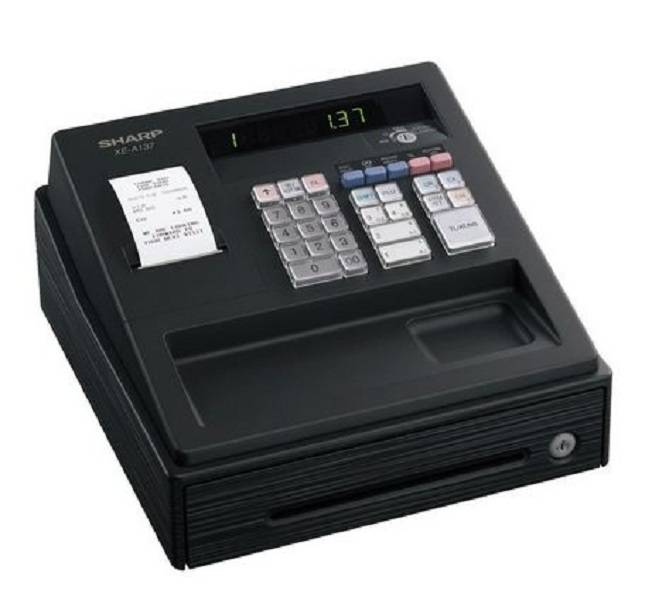 Sharp XEA137 Electronic Cash Register Mesin Cashier