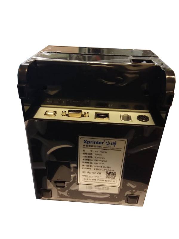 Xprinter XPF300N Thermal Receipt Printer 80mm USB Serial LAN Port