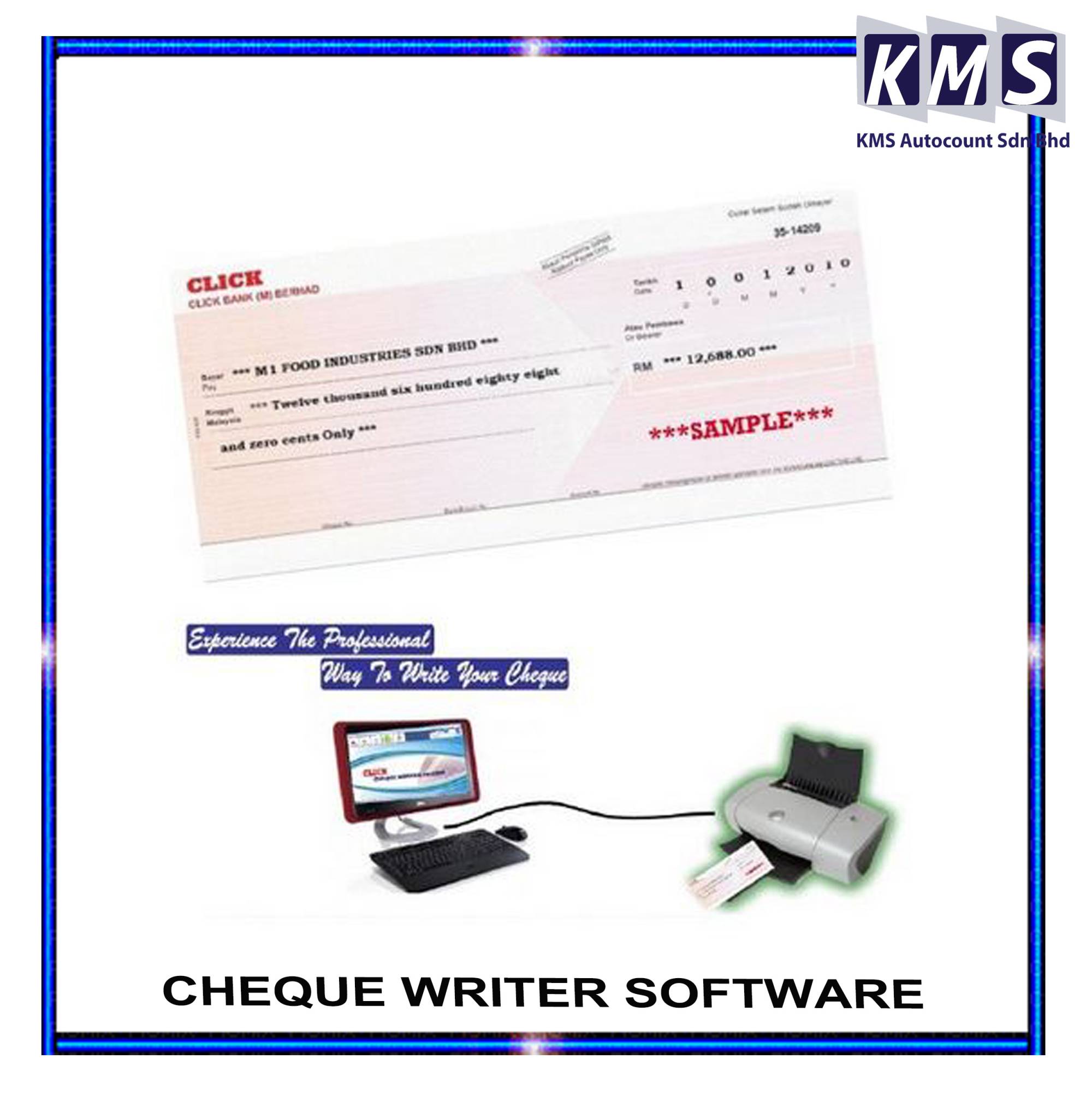 Cheque Writing System (Cheque Writer Software)