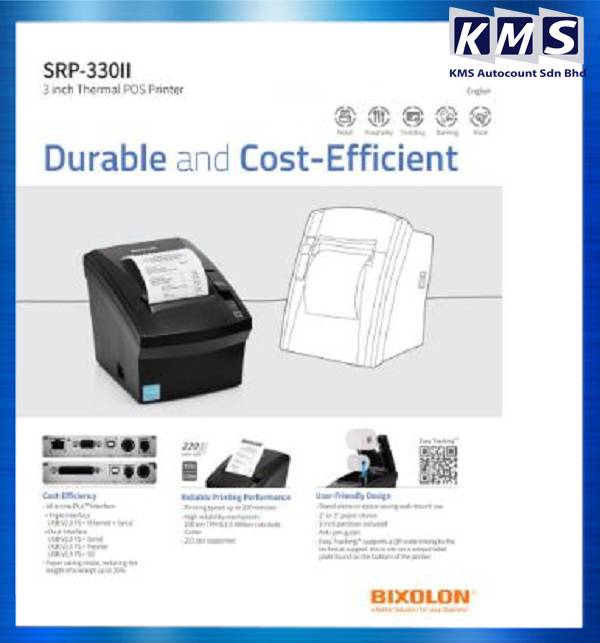 Thermal Kitchen/Receipt Printer (Bixolon) SRP330 80mm