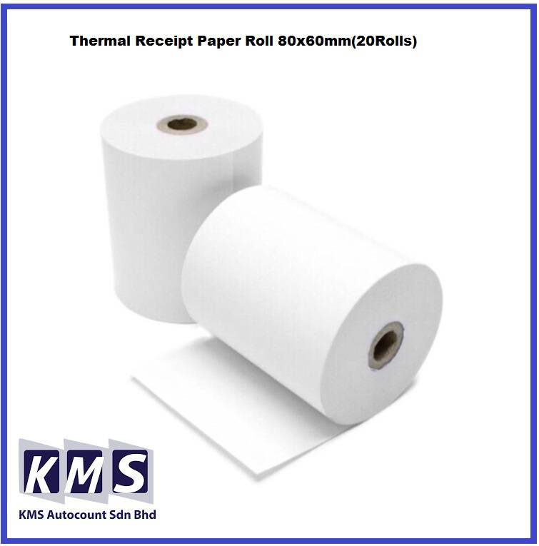 Thermal Receipt Paper Roll 80x60mm(20Rolls)