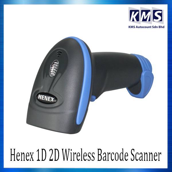 Henex 1D 2D Wireless Barcode Scanner