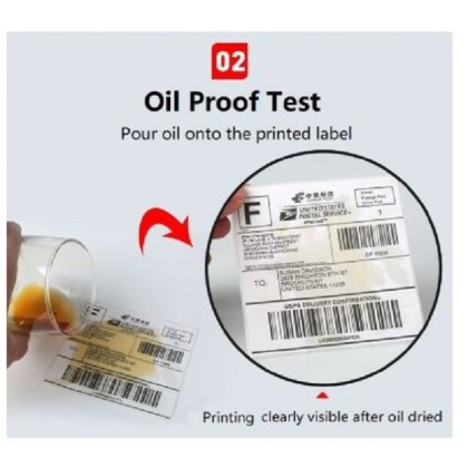 A6 Thermal Paper Shopee lazada waybill label 100mm x 150mm Waterproof Scratch Resistant Label ...