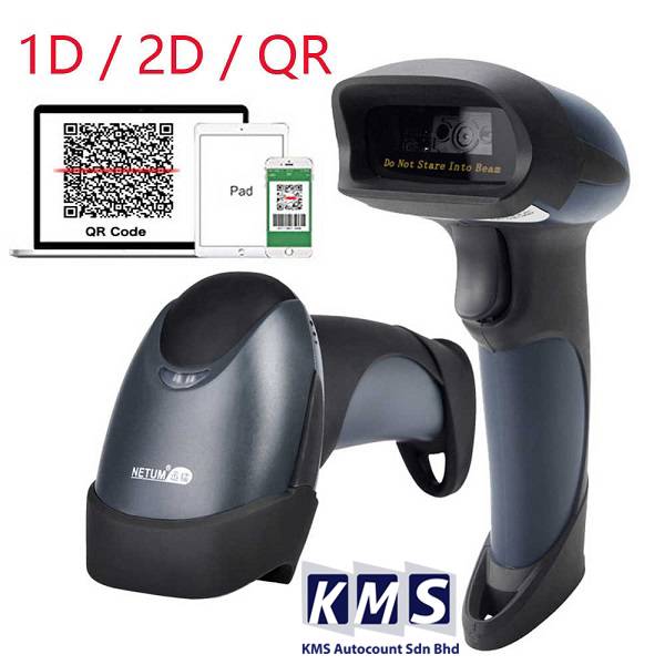 Netum M5 USB 2D Barcode Reader Mobile Computer Screen 1D QR Bar Code