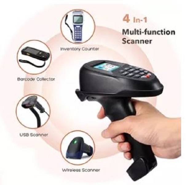 KMS N7 1D/2D/QR Inventory Scanner Wireless Barcode Scanner Portable
