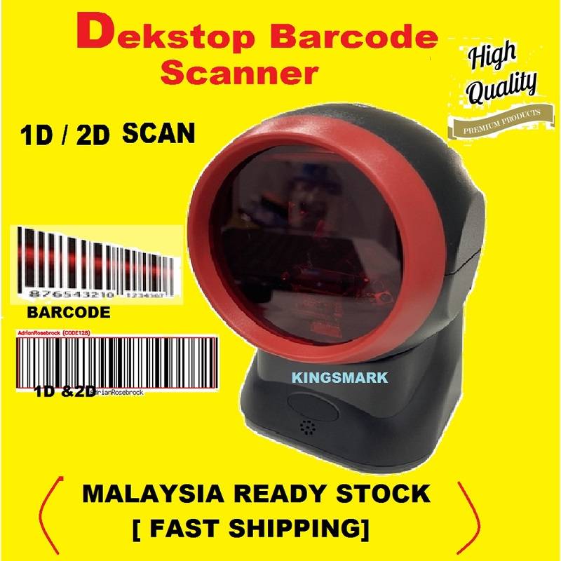 KINGSMARK Dekstop Table Barcode Scanner Pos System Cash Register Cashier Scanner