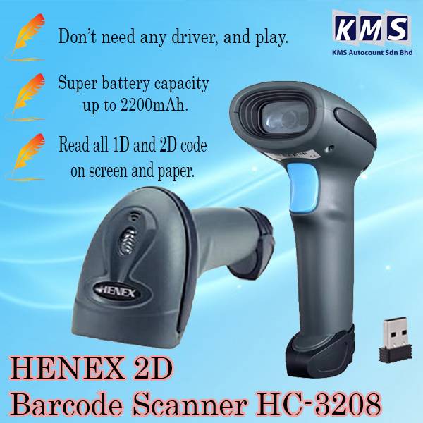 HENEX 2D Barcode Scanner (HC3208R)