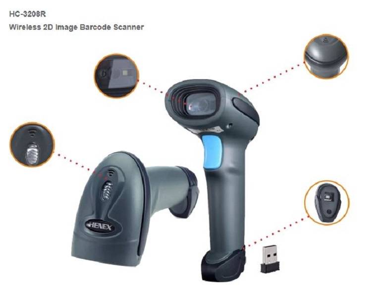 HENEX 2D Barcode Scanner (HC3208R)