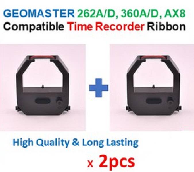Time Recorder / Punch Card Ink Ribbon for Geomaster 360D / Biosystem