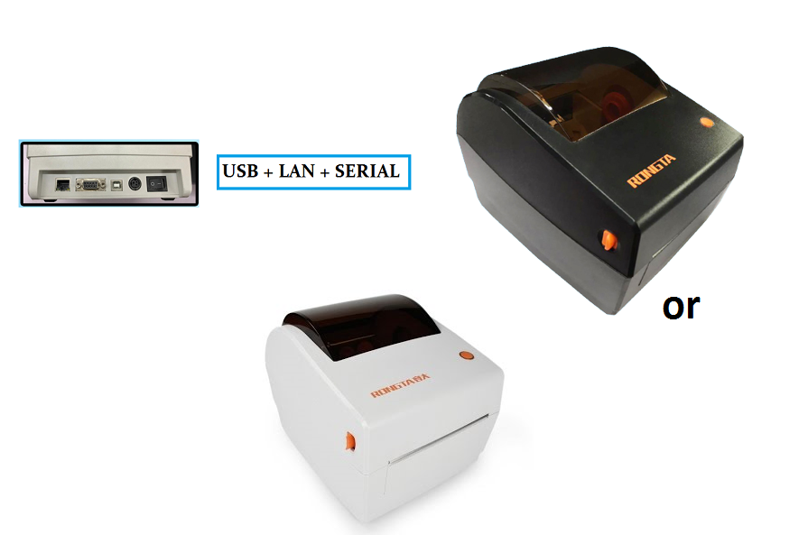 Rongta RP410 Barcode Label Airway Bill Printer