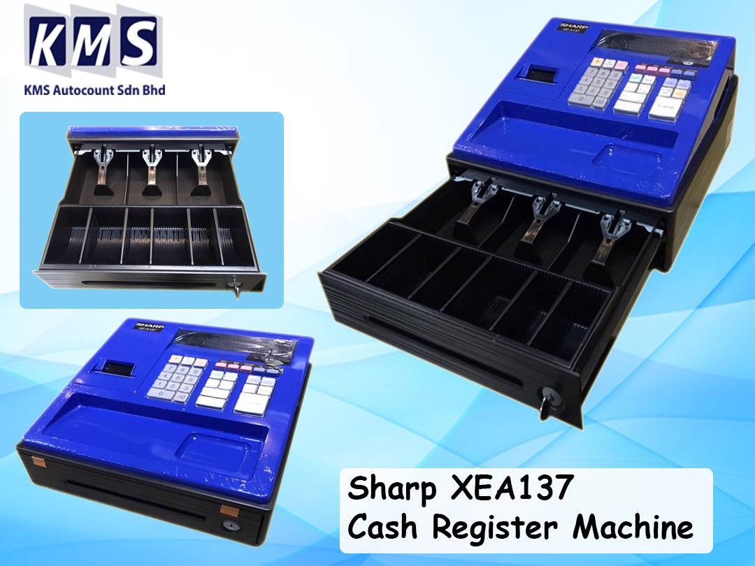 Secondhand Sharp XEA137 / XEA137 / XEA137 Kingmaster Cash Register
