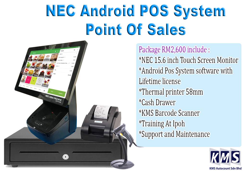 NEC Android Pos System Point of Sales Package