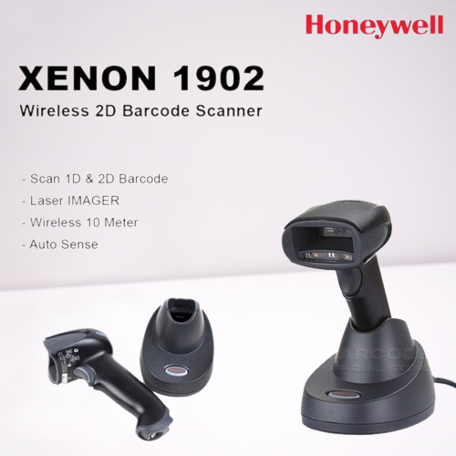 Honeywell Xenon 1902 Portable Wireless AreaImaging Barcode Scanner