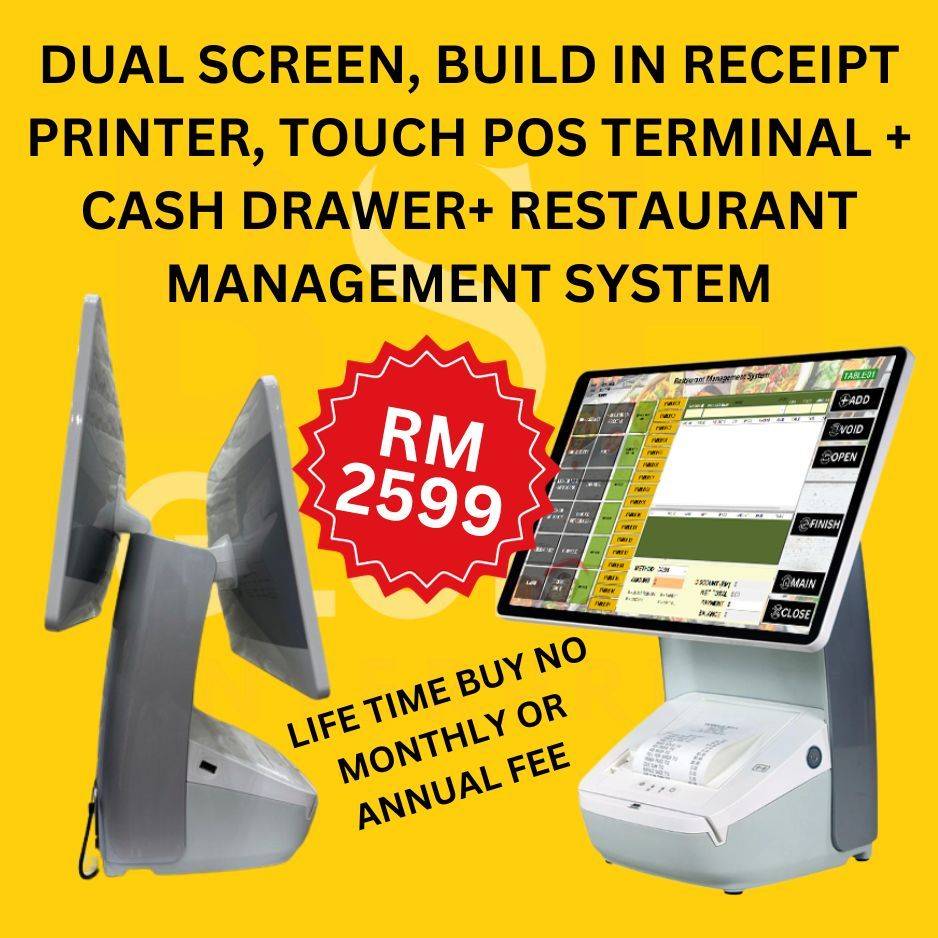 POS SYSTEM RESTORAN MANAGEMENT SYSTEM POINT OF SALE SYSTEM RETAIL CAFE