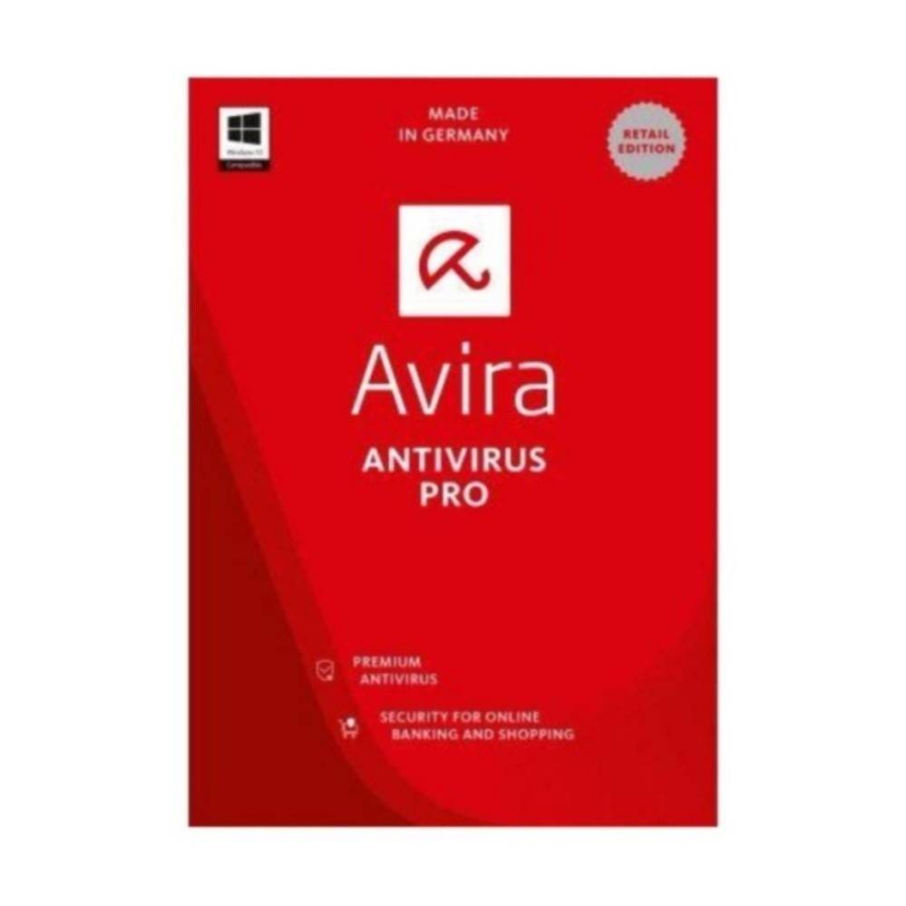 Avira Antivirus Pro 2017 - 1 Year 3 PC - Download