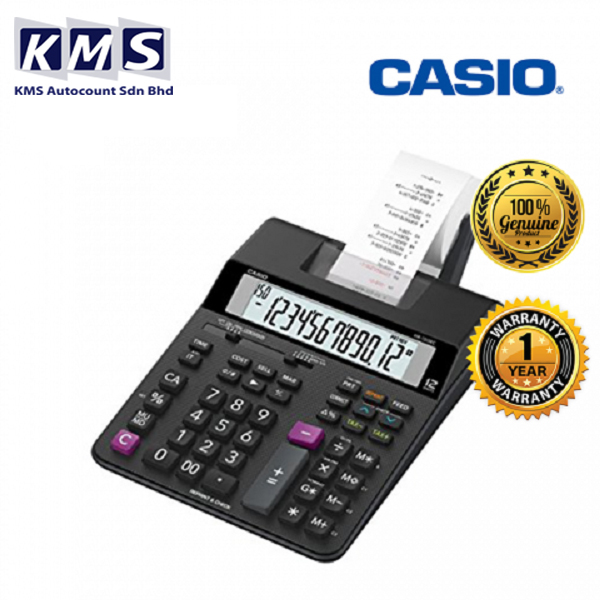 Casio Hr150RC Printing Calculator Large Display Cost Sell Margin Tax