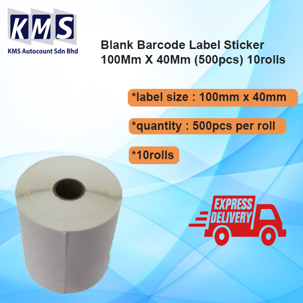 Barcode Label Sticker