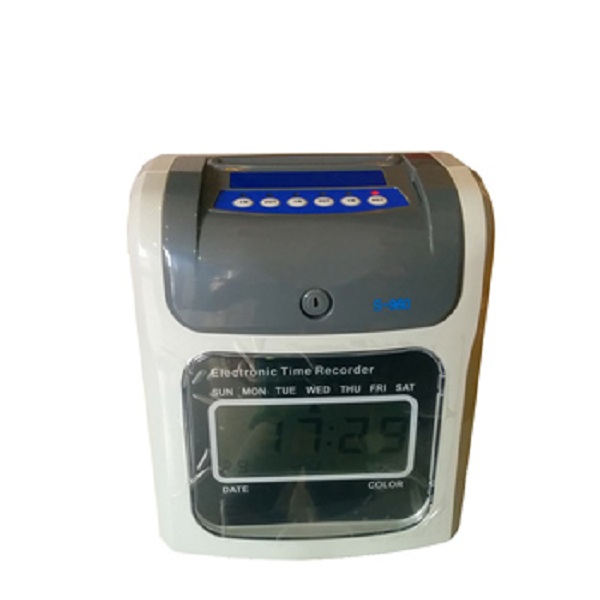 Digital Punch Card Time Recorder Punch Clock Machine Attendance Time