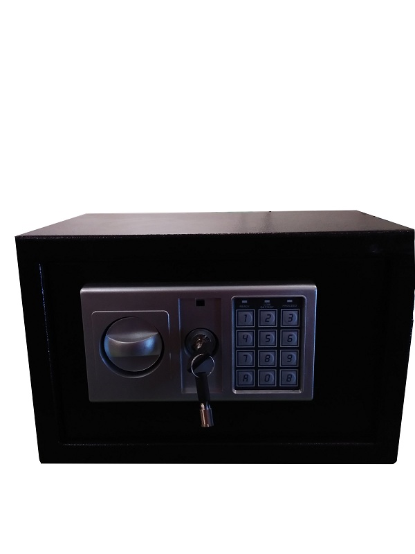 Home Hotel Use Digital Safety Deposit Box wall safe vault(BLACK)