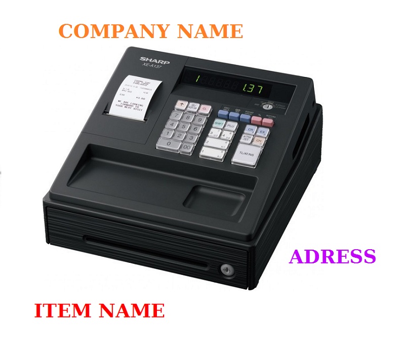 SHARP Cash Register XEA147(BLACK)