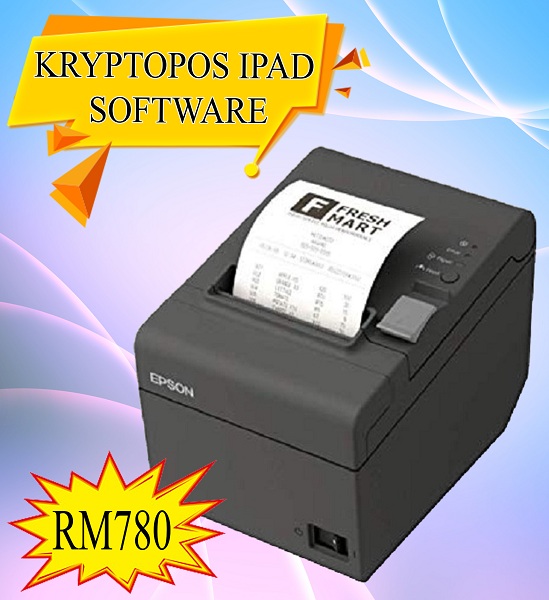 Epson TMT82 Thermal Receipt Printer 80mm (For Kryptopos Ipad software)