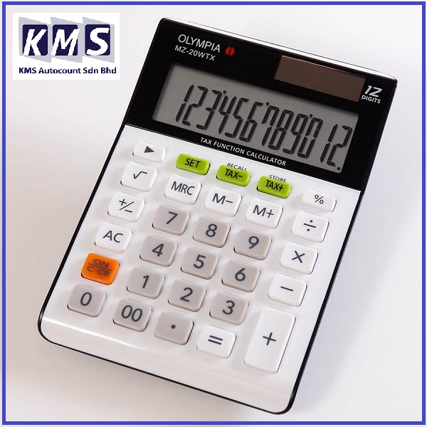 Electronic Calculator Desktop Series MZ20WTX Olympia