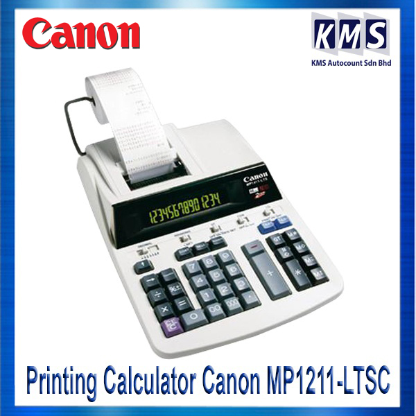 Printing Calculator Canon MP1211LTSC