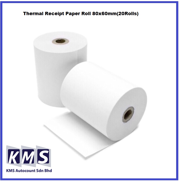 Thermal Receipt Paper Roll 80x60mm(20Rolls)