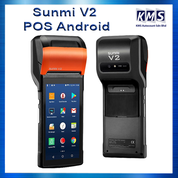 Sunmi V2 Android 7.1 PDA Handheld POS Terminal Printer PDA 4G WiFi with