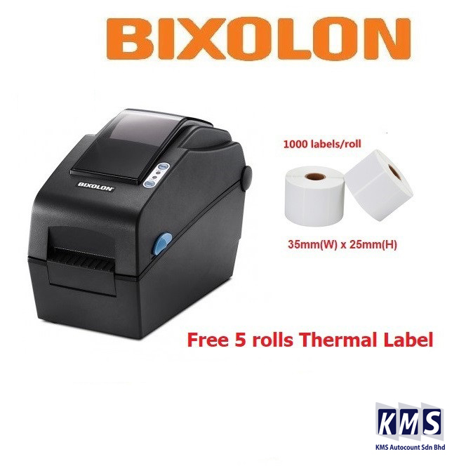Bixolon SLPDX220 Direct Thermal Barcode Label Printer USB + LAN