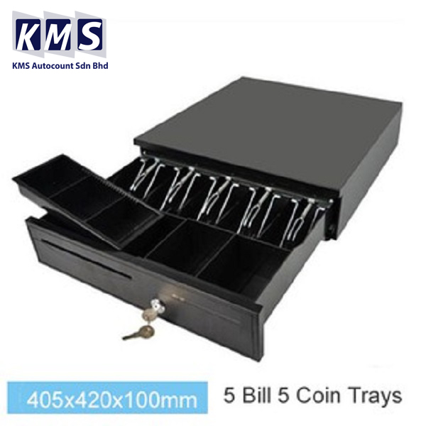 High Quality Cash Drawer Register Box POS System With 5 Compartment