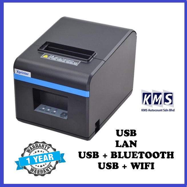 Thermal Receipt Printer Xprinter XPN160II 80mm Bluetooth LAN Network