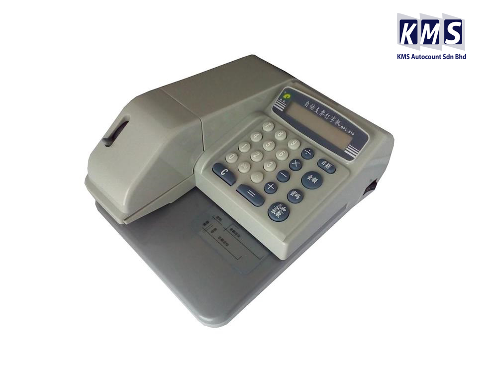 New Kingsmark Cheque Writer Machine (Mandarin version)