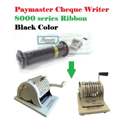 Original Paymaster Manual Check Writer Chequewriter Cheque Writer