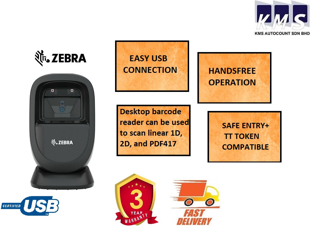 Zebra DS9308 Desktop 2D Barcode Scanner