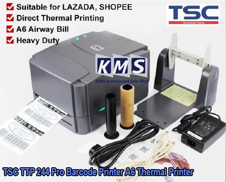 TSC TTP 244 Pro Barcode Printer A6 Thermal Printer Thermal Label