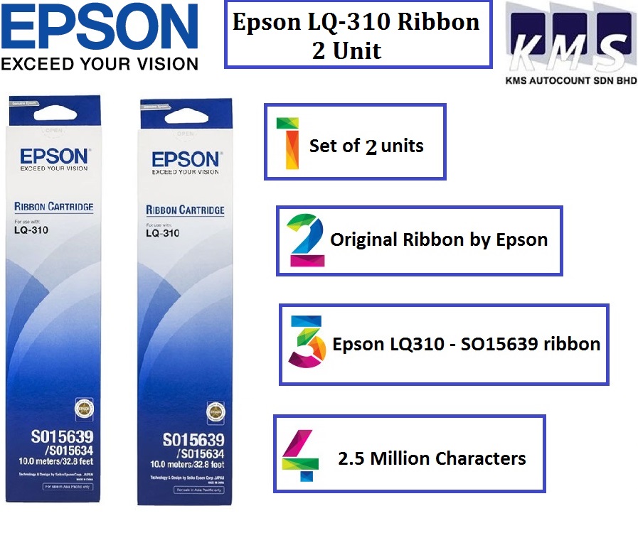 Epson LQ310 Ribbon 2 Unit