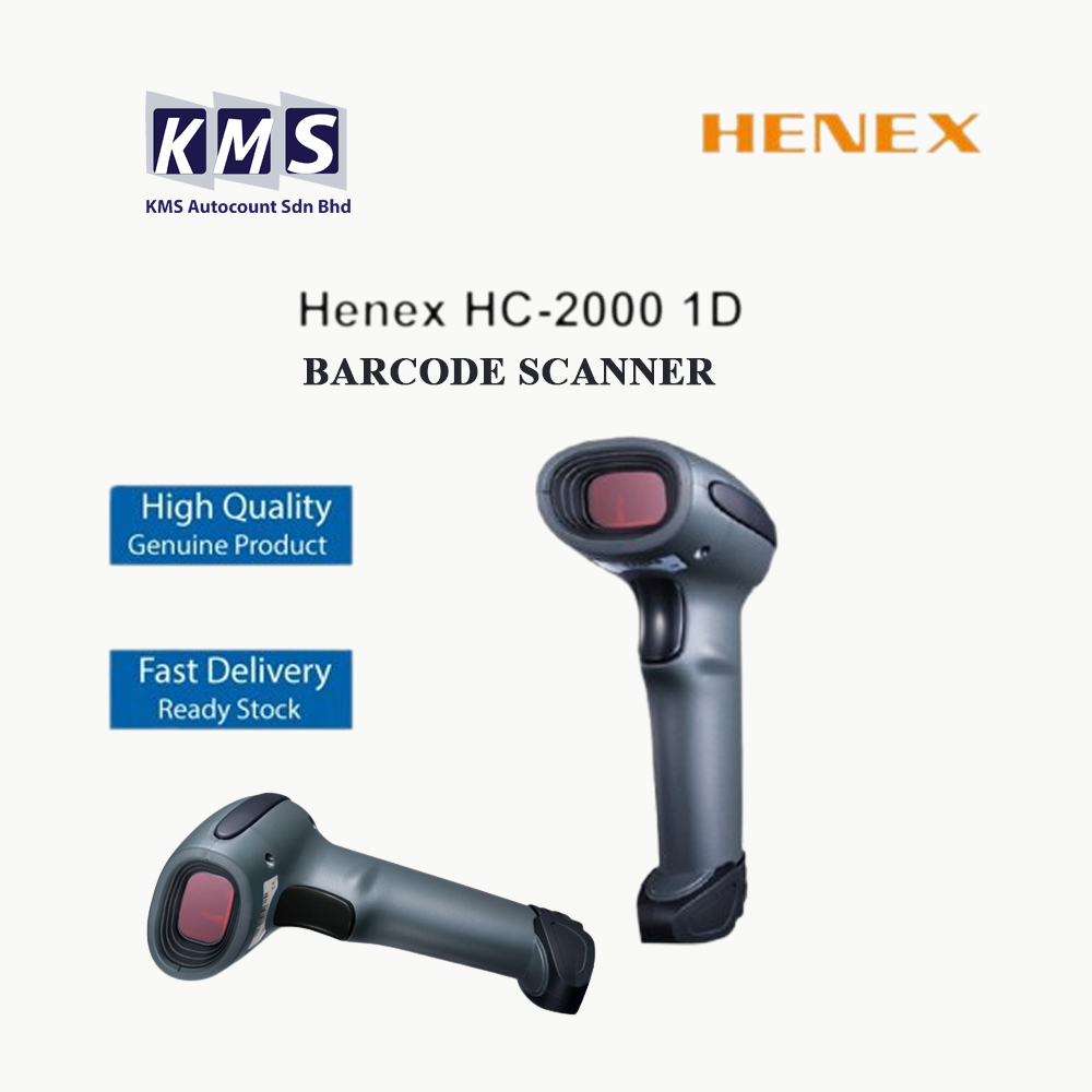 Henex HC2000 1D Barcode Scanner