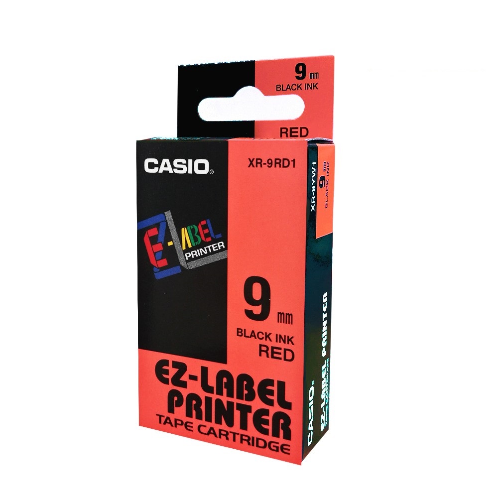 Casio EZLabel Tape Cartridge 9mm Red