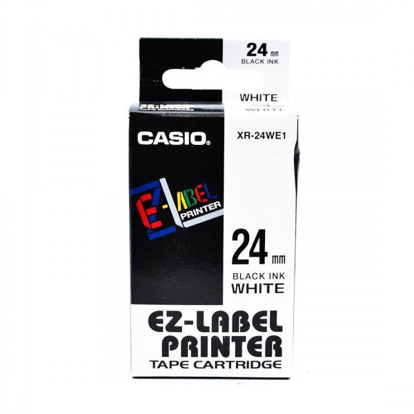Casio EZLabel Tape Cartridge 24mm White